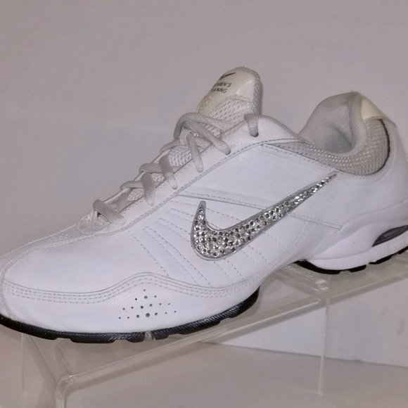 Custom Bling Swarovski Crystal Nike Air Sneaker Sport Shoes LOOK - Picture 5 of 15